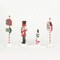 Department 56 Cross Product Village Peppermint Panache Village Figurine Set, 4 pieces 4in H